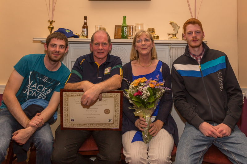 Tom McIntyre and Family