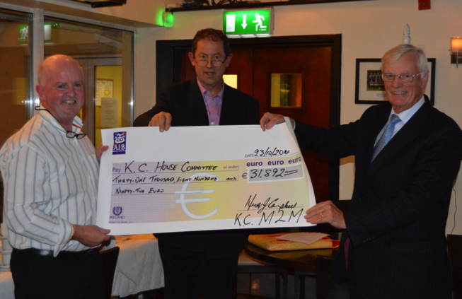 PRESENTATION OF MALIN TO MIZEN CYCLE CHEQUES - 23/10/14