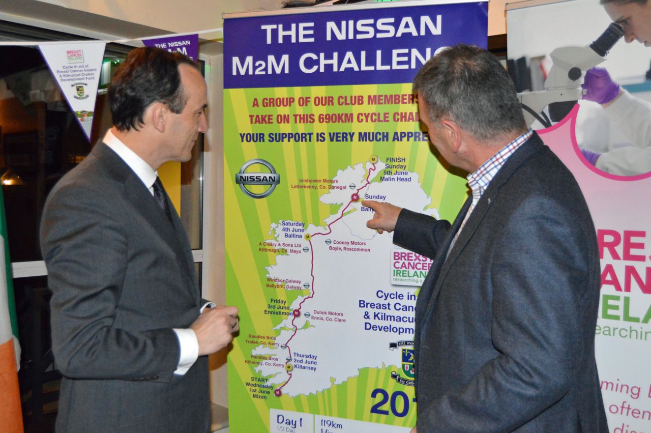 Mizen to Malin Cycle 2016 Launch