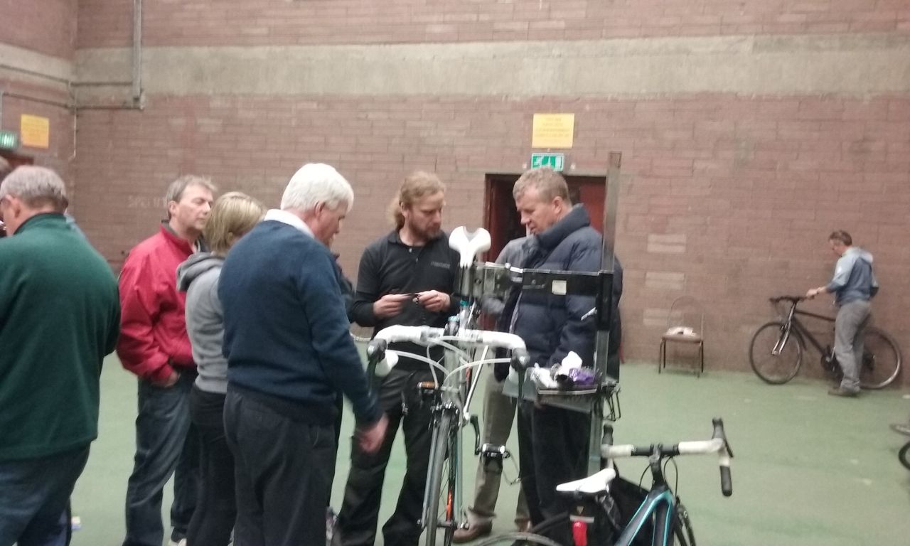 KC Wheelers Bike Work Shop  - Preparing for M2M cycle