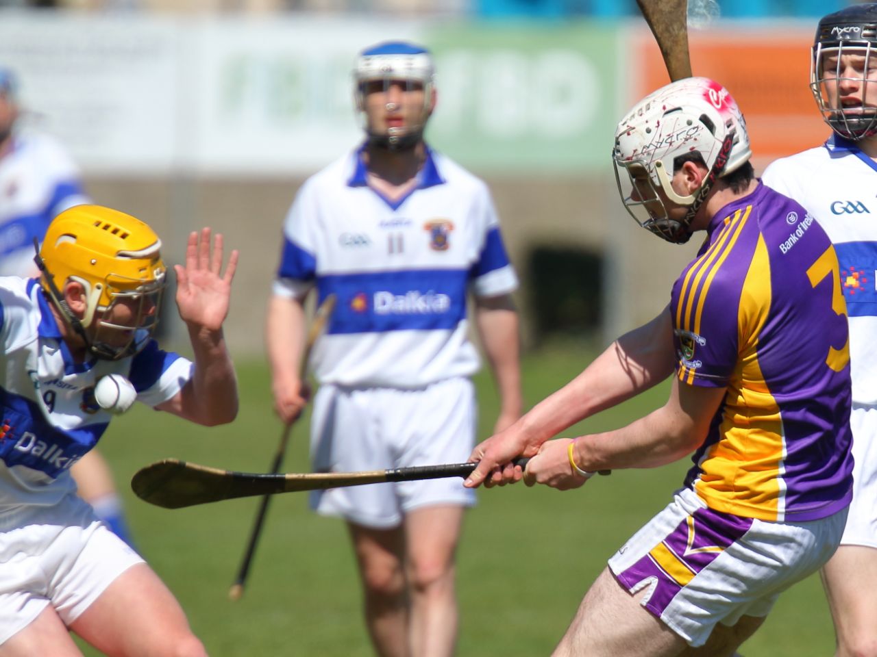 MHL1 action v St. Vincents (photo by Diarmuid O Gallchobhair)