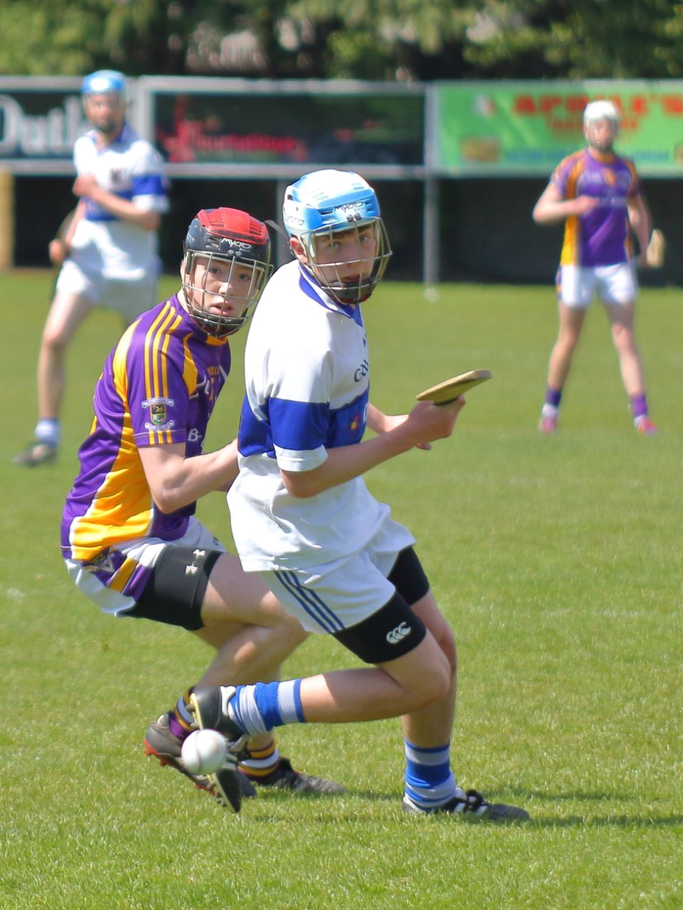 MHL1 action v St. Vincents (photo by Diarmuid O Gallchobhair)