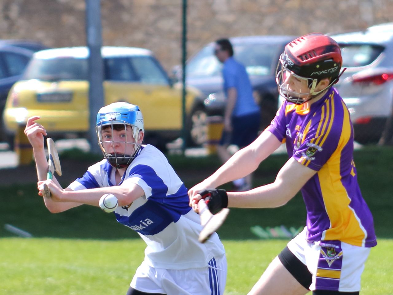 MHL1 action v St. Vincents (photo by Diarmuid O Gallchobhair)