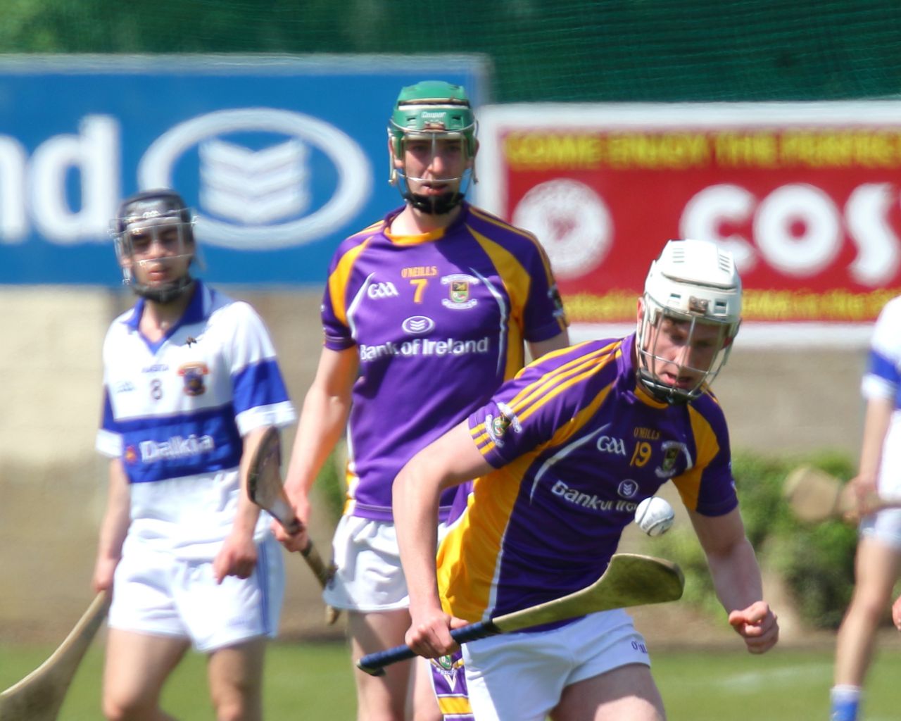 MHL1 action v St. Vincents (photo by Diarmuid O Gallchobhair)