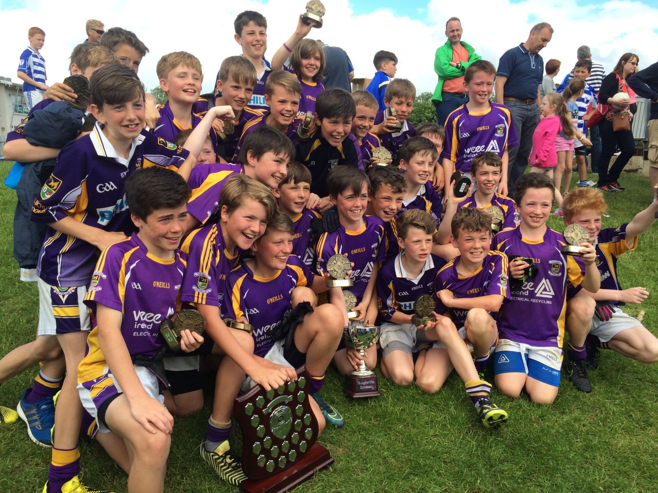 U12 footballers do the double in Naas !