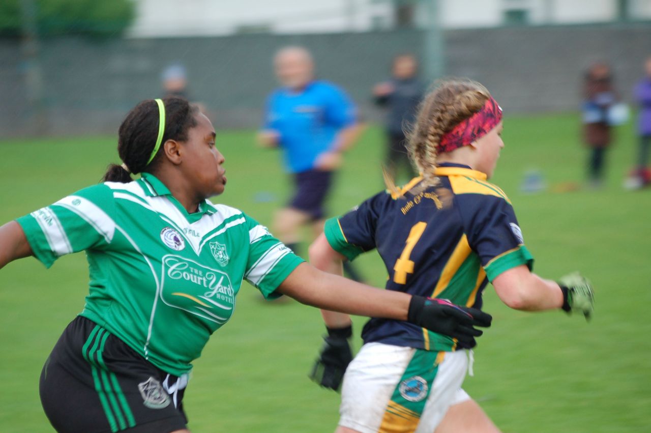 All The Action From The Ladies Football Sevens