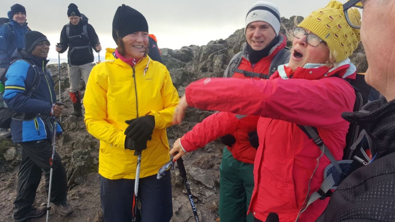 Kickstart Hillwalkers enjoy a sweet (sorry) walk up Great Sugarloaf