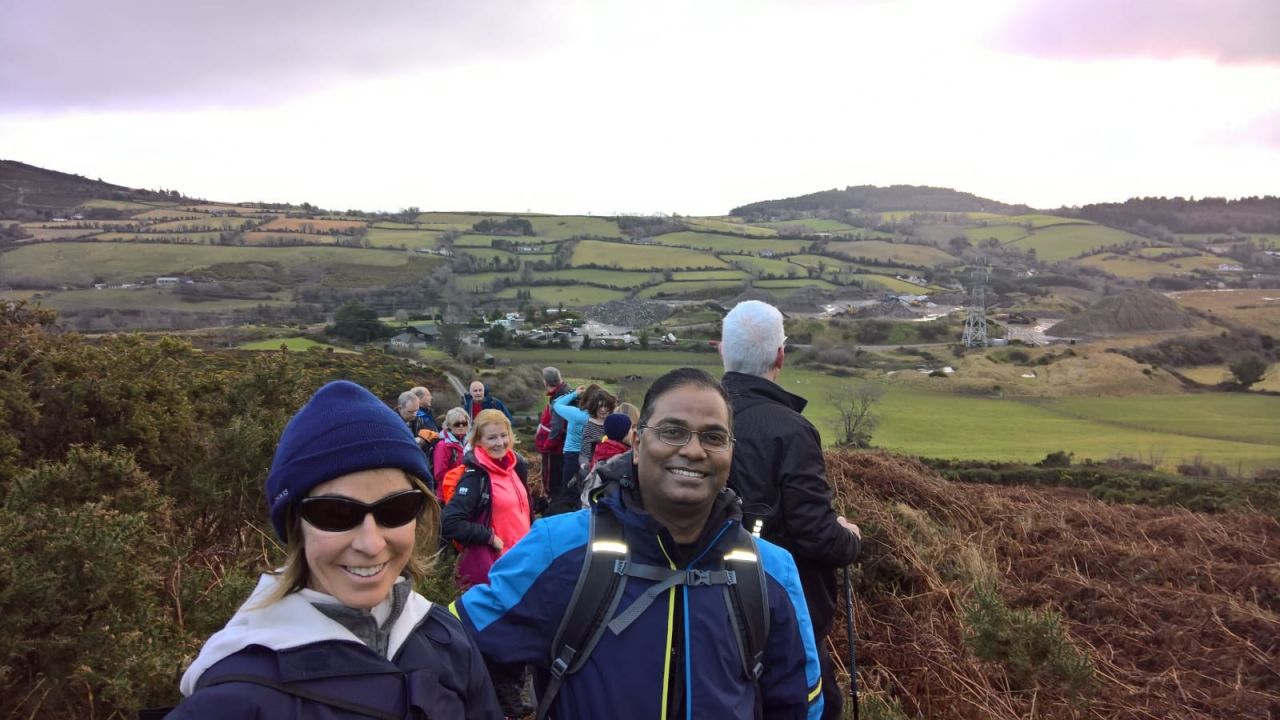 Kickstart Hillwalkers enjoy a sweet (sorry) walk up Great Sugarloaf