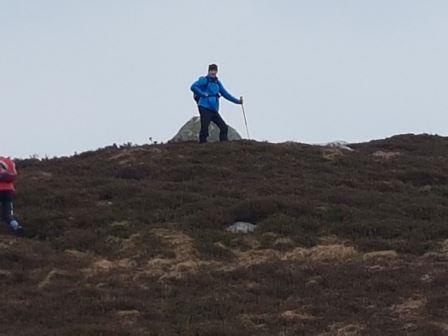 Kickstart walk in Knocknacloghoge at Lough Dan