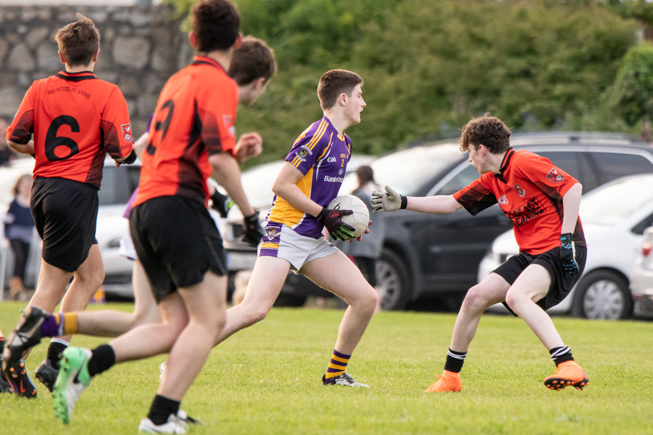 Kilmacud Crokes Under 16C Versus Ballinteer League encounter 