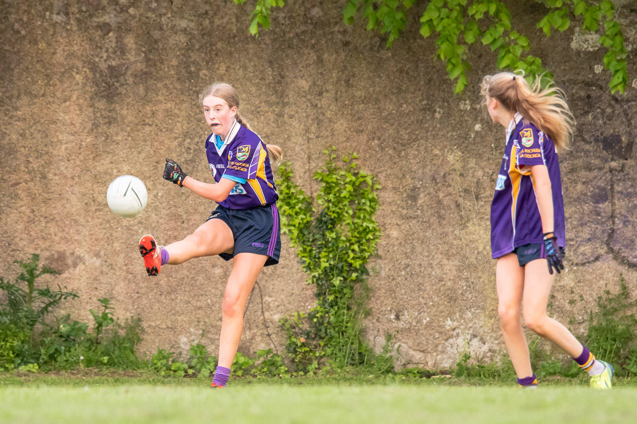 Kilmacud Crokes Under 15 Ladies Football Division 6 clash against Clann Mhuire