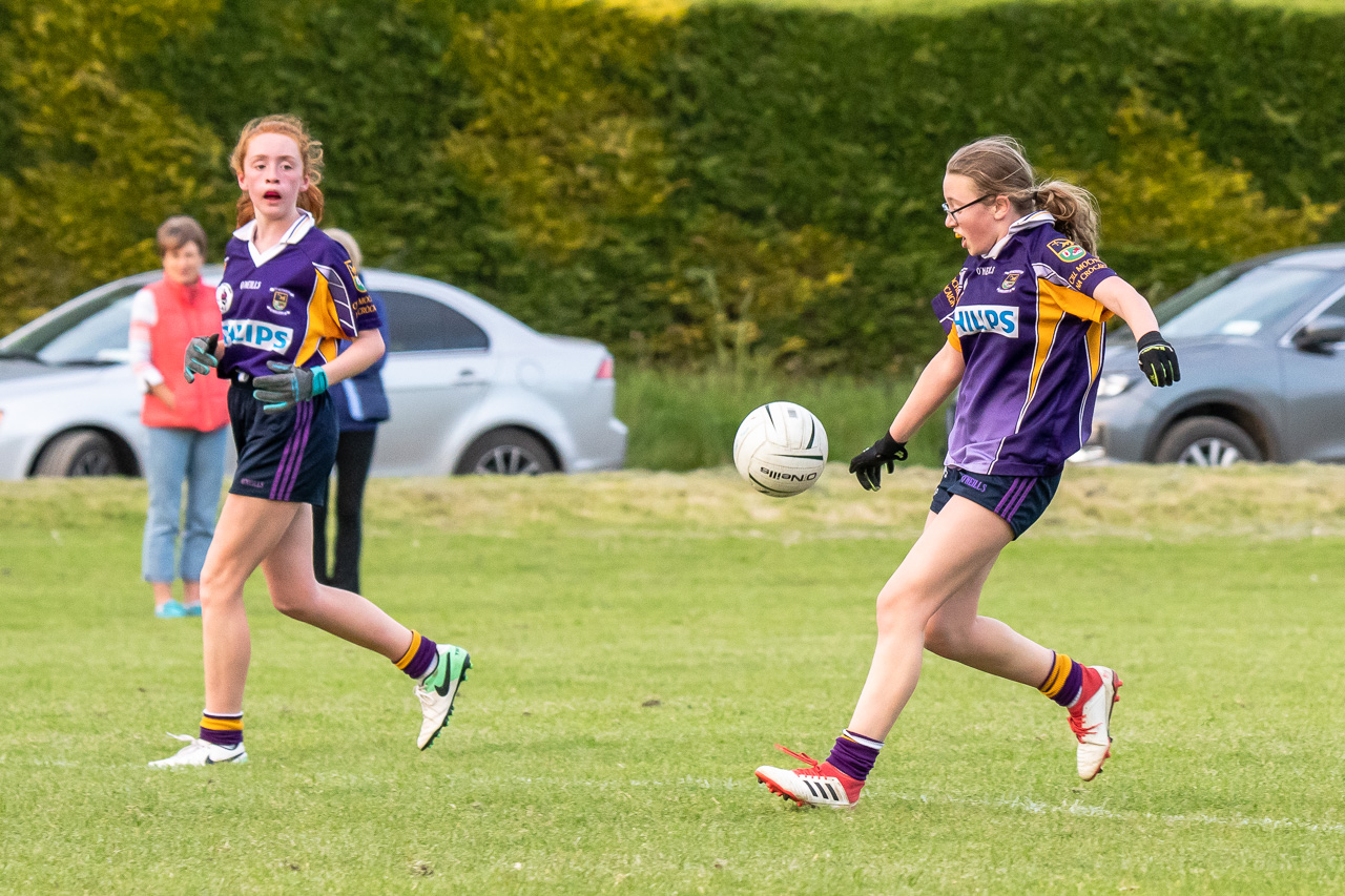 Kilmacud Crokes Under 15 Ladies Football Division 6 clash against Clann Mhuire