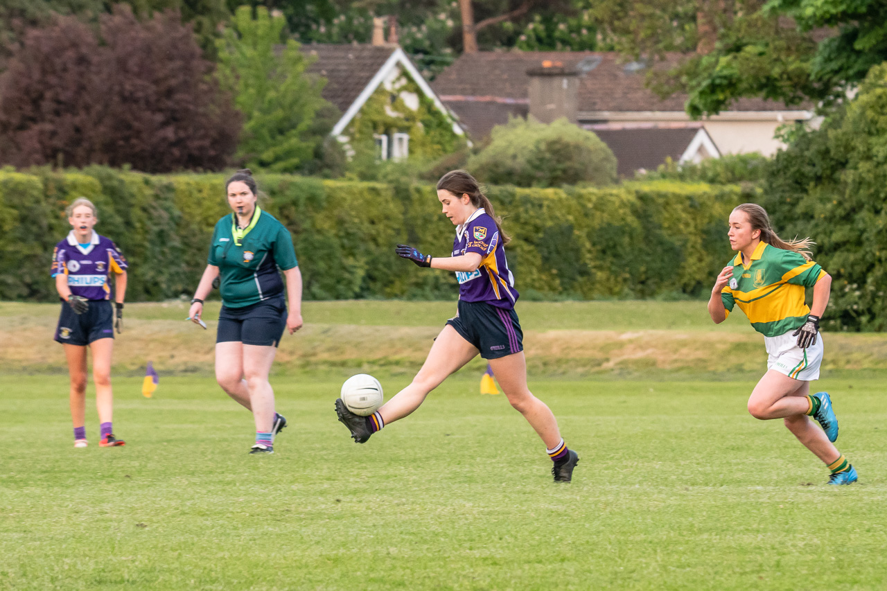 Kilmacud Crokes Under 15 Ladies Football Division 6 clash against Clann Mhuire