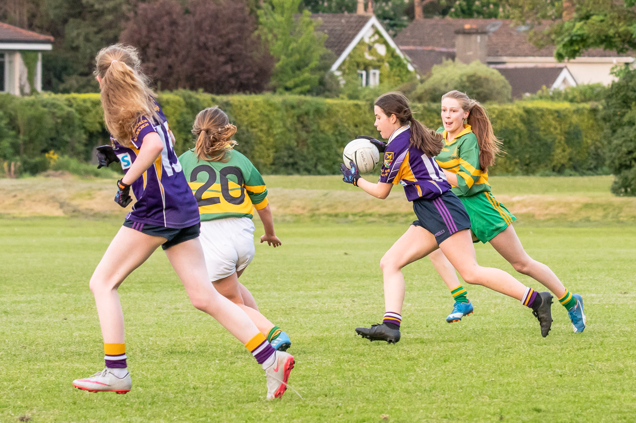 Kilmacud Crokes Under 15 Ladies Football Division 6 clash against Clann Mhuire