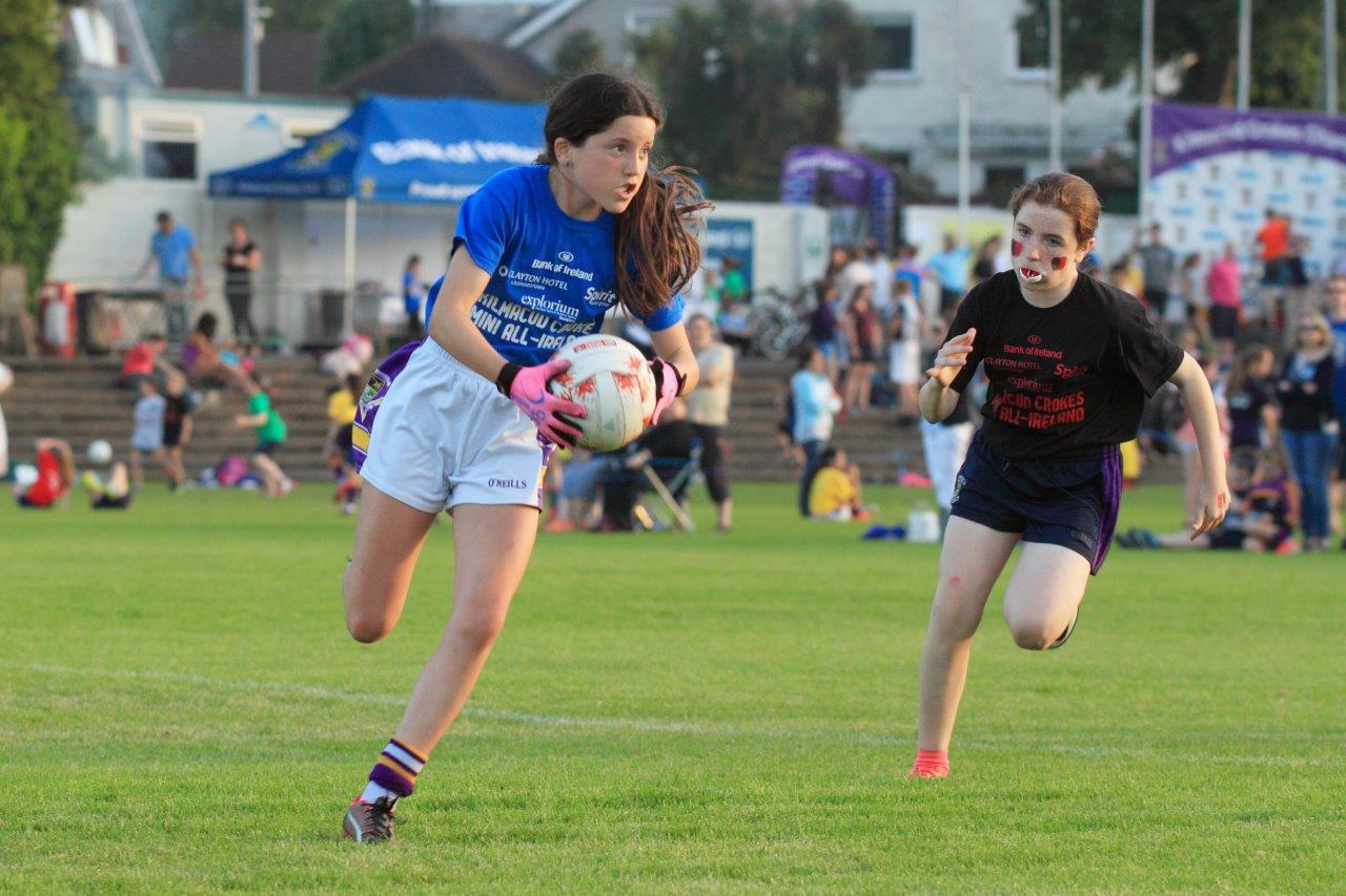 Photos from Mini All Ireland Camogie and Ladies Football Finals