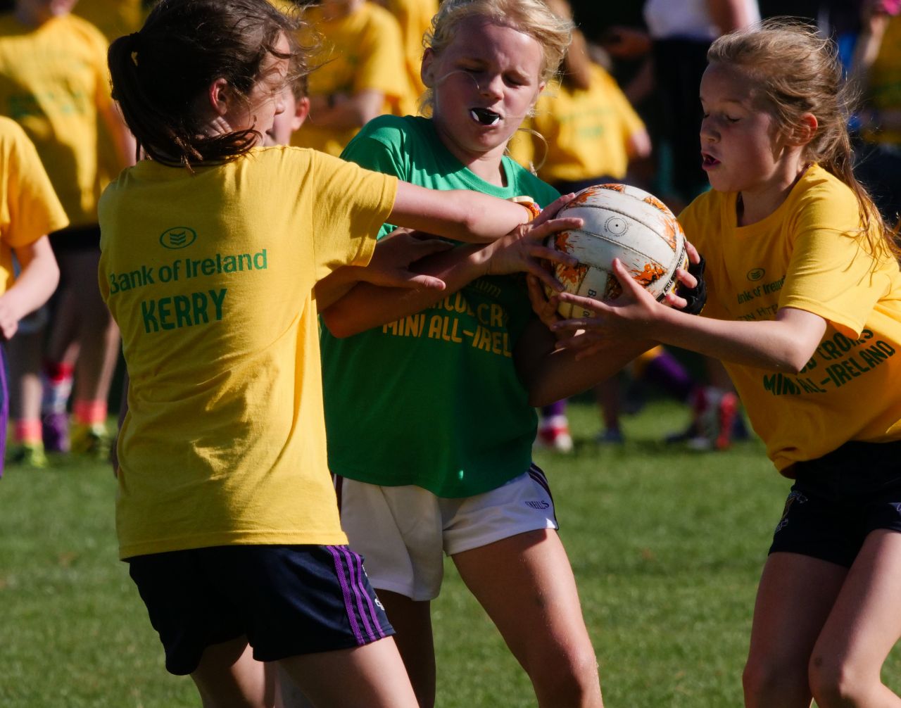 Photos from Mini All Ireland Camogie and Ladies Football Finals