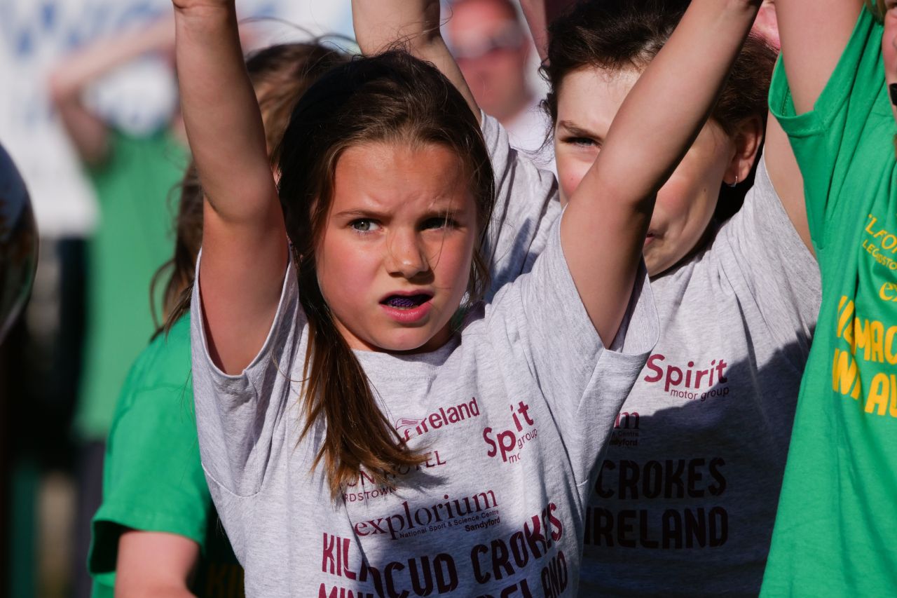 Photos from Mini All Ireland Camogie and Ladies Football Finals