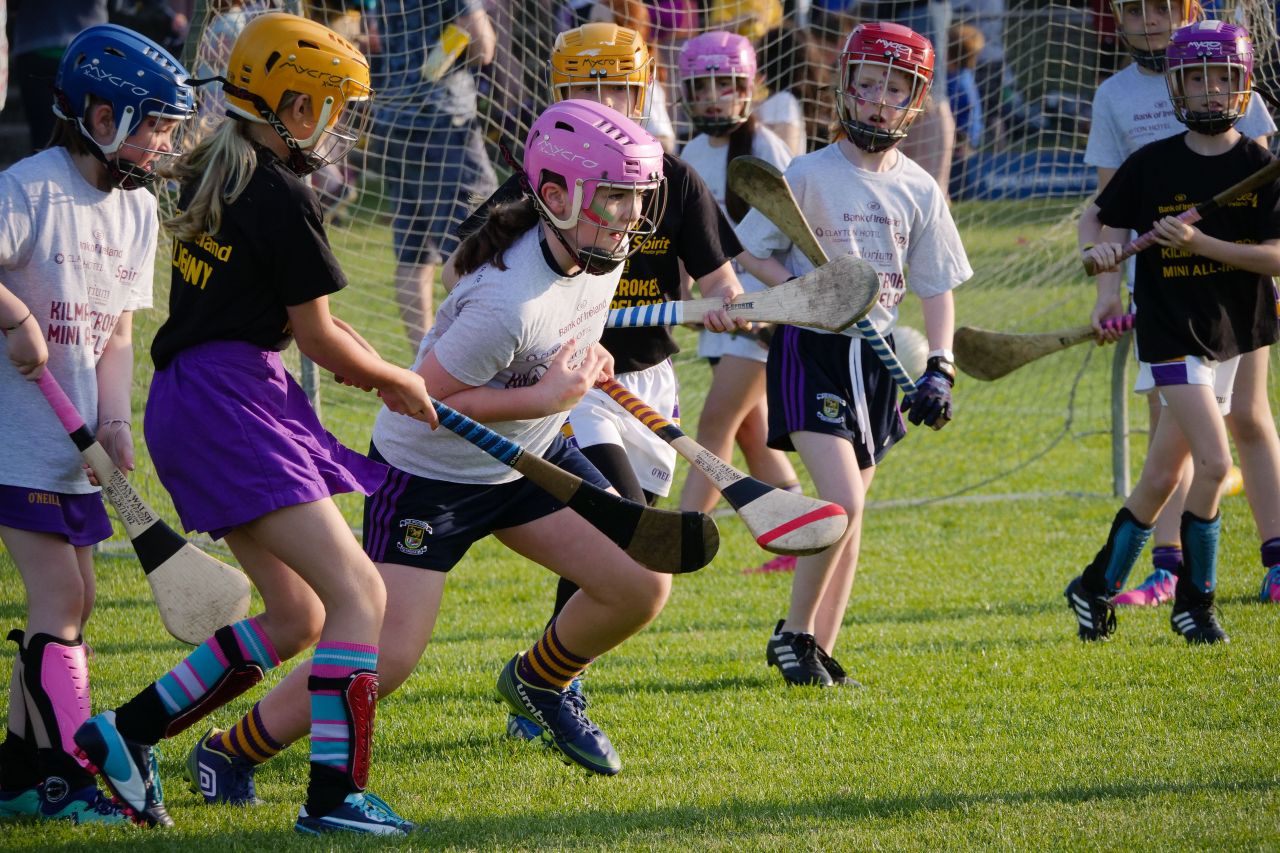 Photos from Mini All Ireland Camogie and Ladies Football Finals