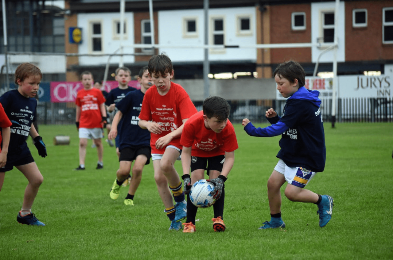 Photo's from The Mini All Irelands Boys Football week - Monday & Wednesday