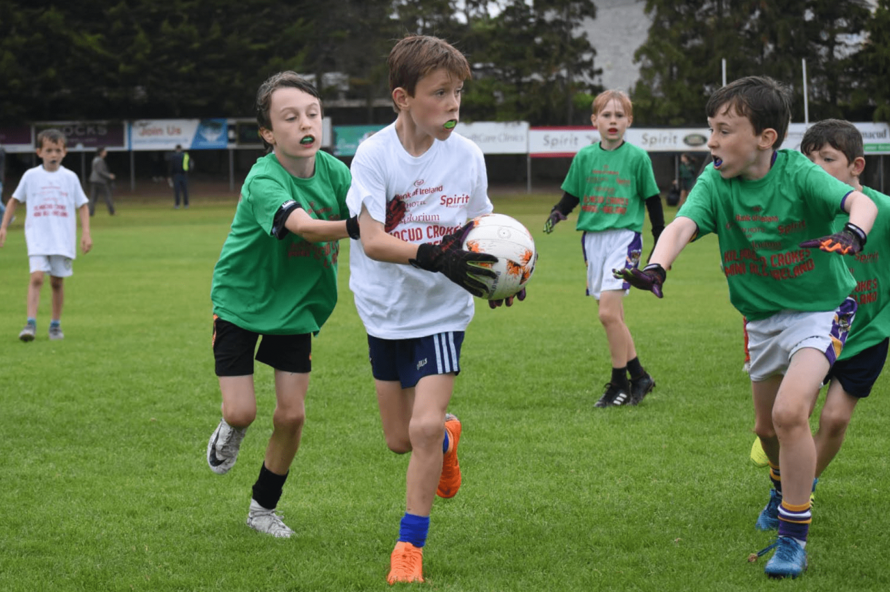 Photo's from The Mini All Irelands Boys Football week - Monday & Wednesday