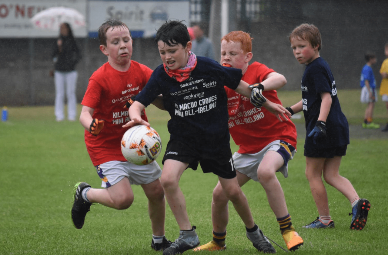 Photo's from The Mini All Irelands Boys Football week - Monday & Wednesday