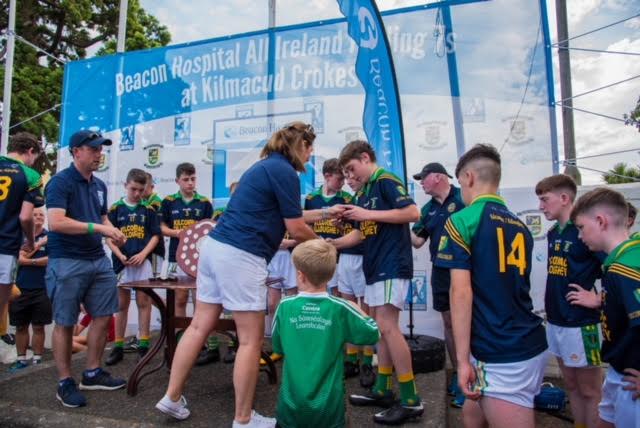 U13 team beaten by strong Kilcormac Killoughey side at Beacon Hospital All Ireland Hurling 7s