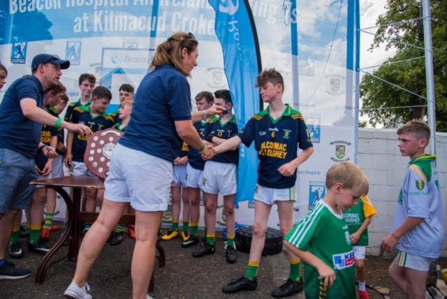 U13 team beaten by strong Kilcormac Killoughey side at Beacon Hospital All Ireland Hurling 7s