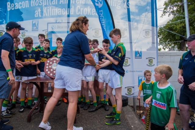 U13 team beaten by strong Kilcormac Killoughey side at Beacon Hospital All Ireland Hurling 7s