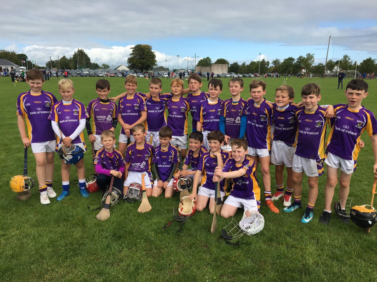 Kilmacud Crokes Under 10 Hurlers on Tour