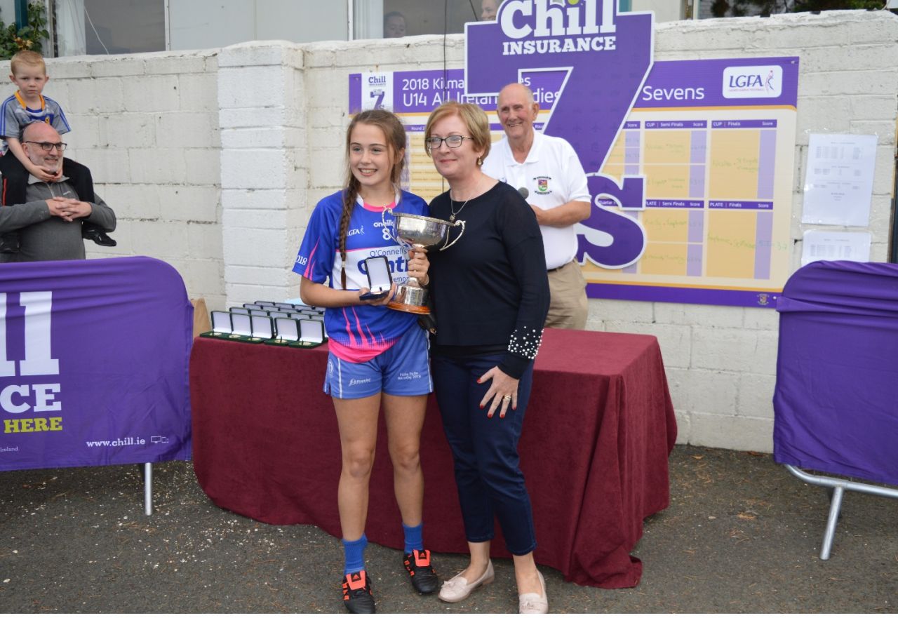 Chill Insurance Kilmacud Crokes Ladies Footbal All Ireland U14 7's Saturday Sept 15th