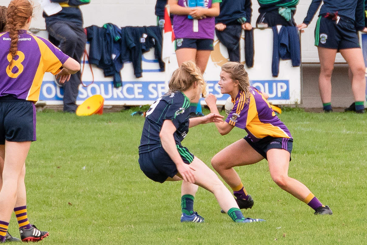 Ladies Football Kilmacud Crokes Versus Foxrock Cabinteely  Snr Championship Semi Final Saturday 22nd Sept