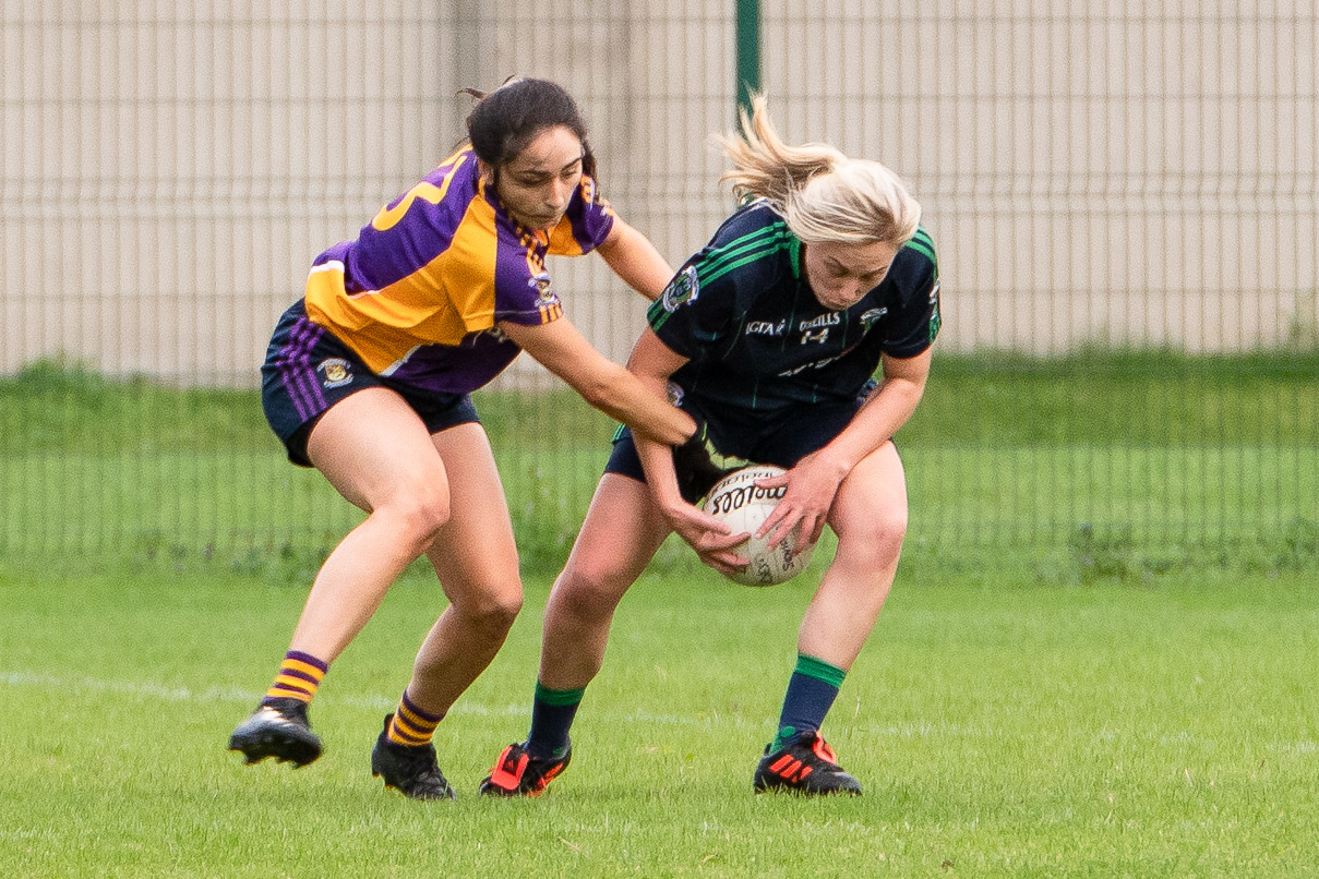 Ladies Football Kilmacud Crokes Versus Foxrock Cabinteely  Snr Championship Semi Final Saturday 22nd Sept