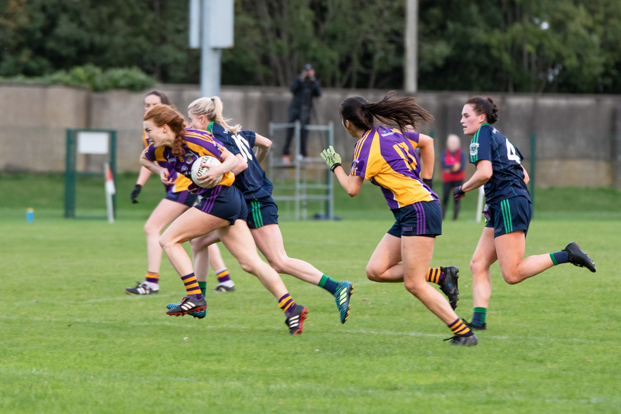 Ladies Football Kilmacud Crokes Versus Foxrock Cabinteely  Snr Championship Semi Final Saturday 22nd Sept