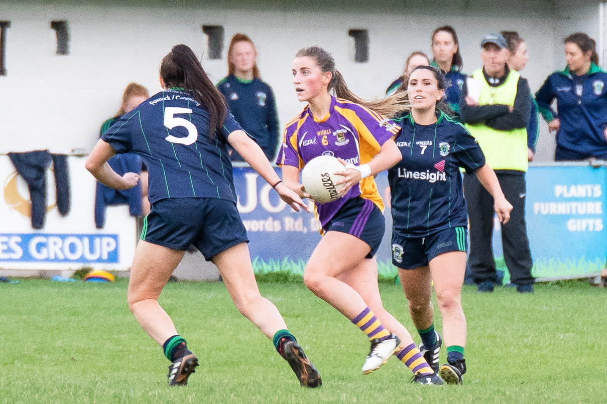 Ladies Football Kilmacud Crokes Versus Foxrock Cabinteely  Snr Championship Semi Final Saturday 22nd Sept