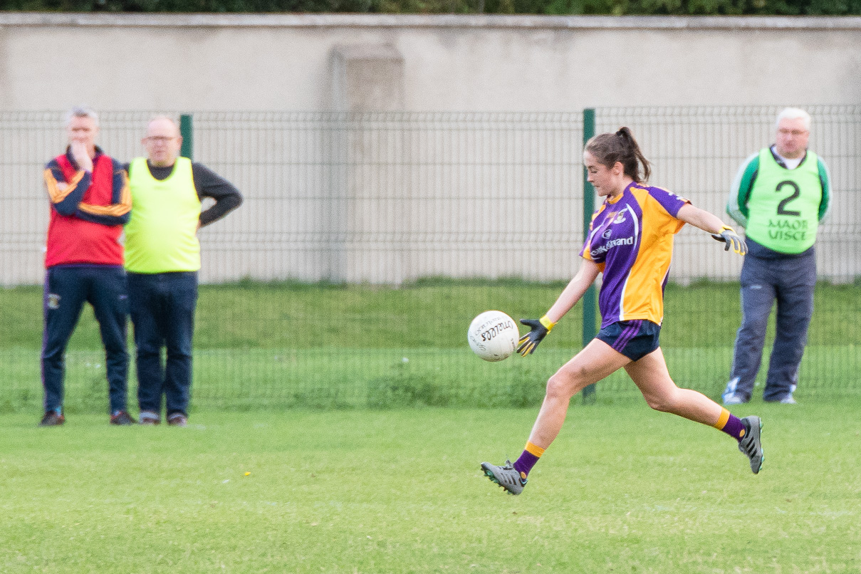 Ladies Football Kilmacud Crokes Versus Foxrock Cabinteely  Snr Championship Semi Final Saturday 22nd Sept