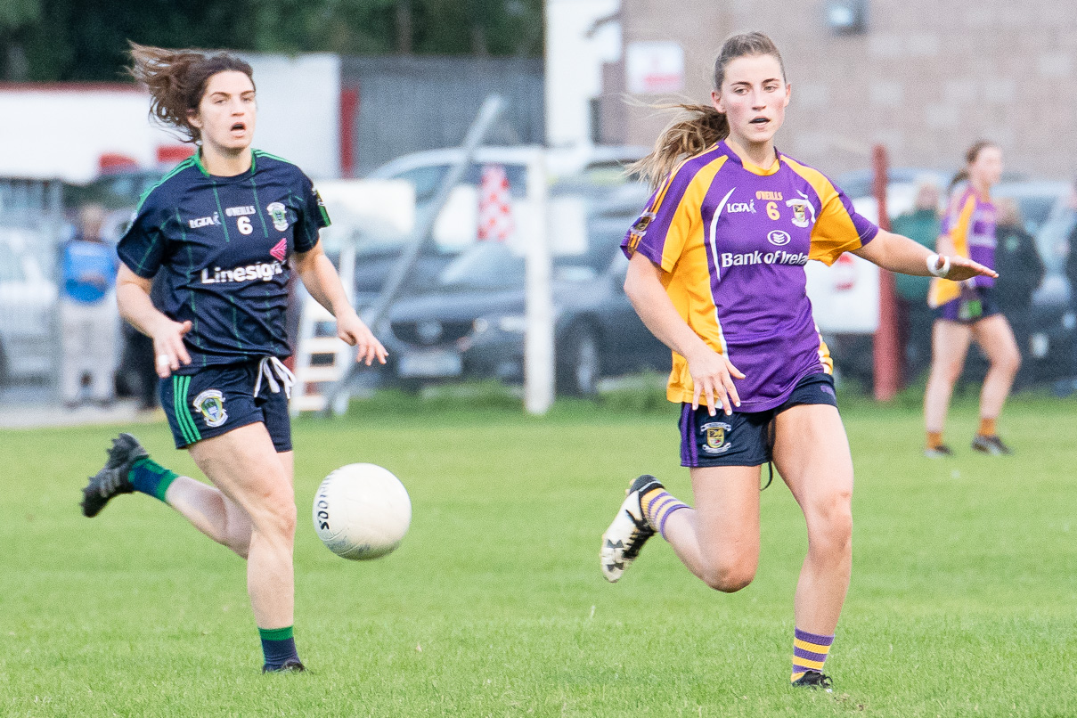 Ladies Football Kilmacud Crokes Versus Foxrock Cabinteely  Snr Championship Semi Final Saturday 22nd Sept