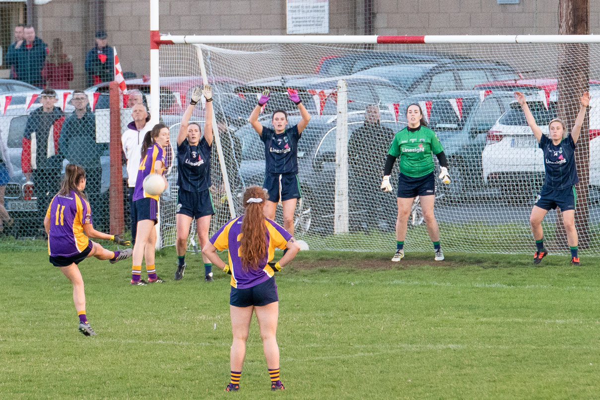 Ladies Football Kilmacud Crokes Versus Foxrock Cabinteely  Snr Championship Semi Final Saturday 22nd Sept