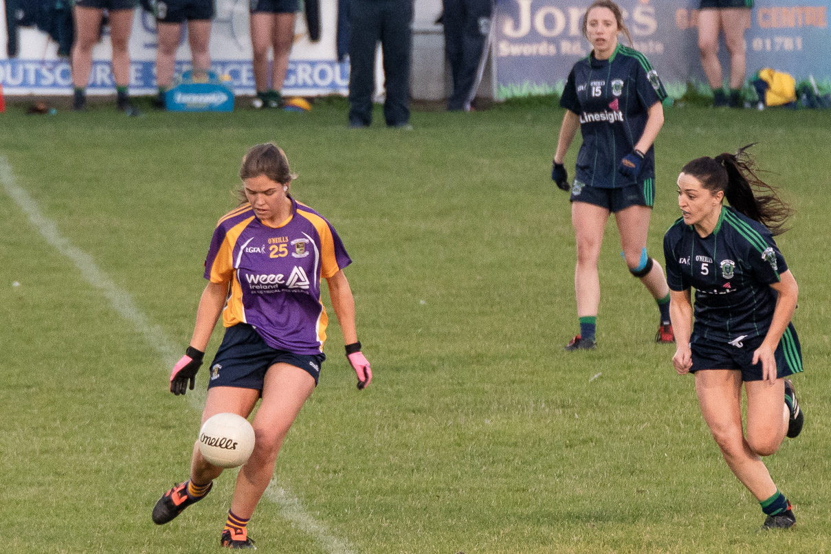 Ladies Football Kilmacud Crokes Versus Foxrock Cabinteely  Snr Championship Semi Final Saturday 22nd Sept