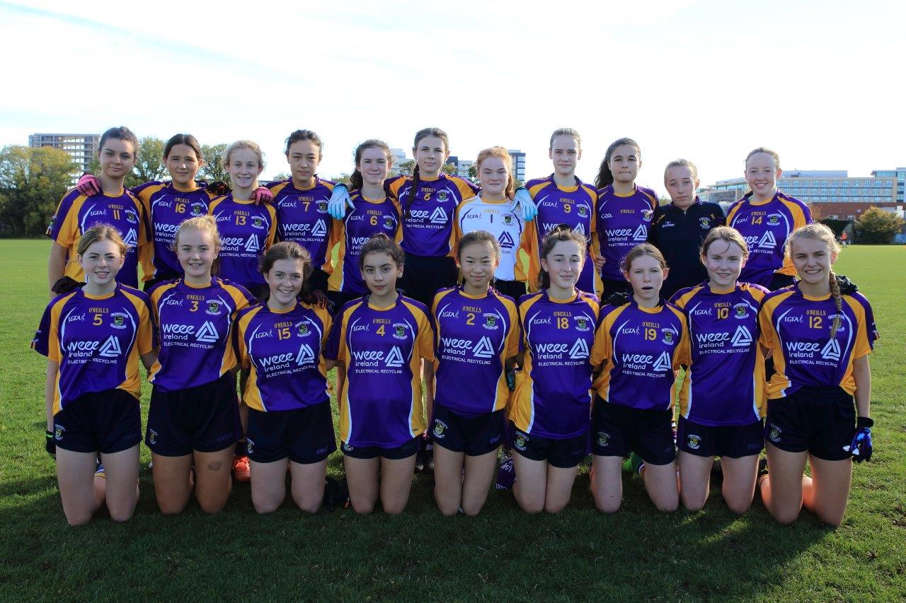 U15A Ladies Win County Football Championship