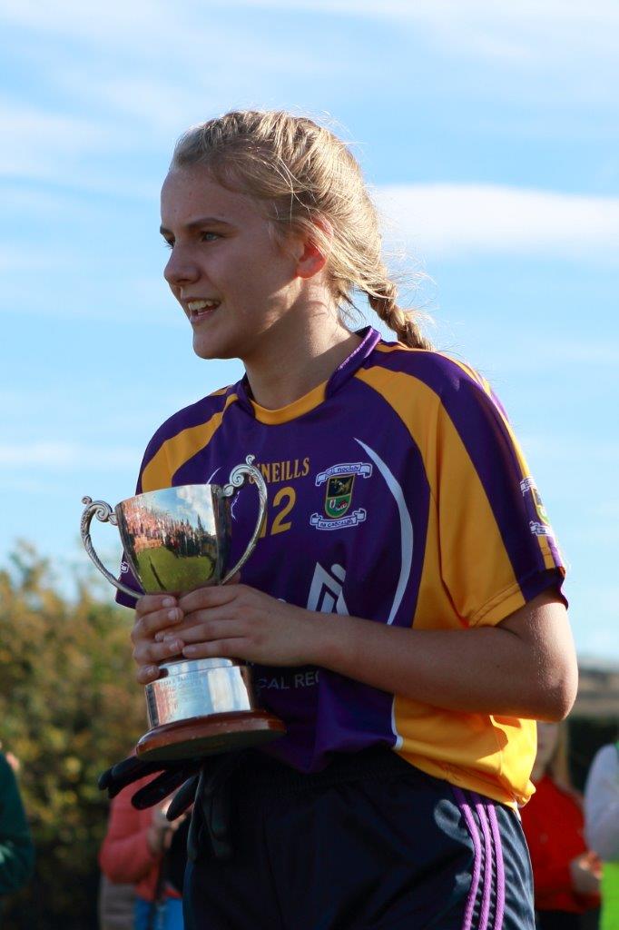 U15A Ladies Win County Football Championship