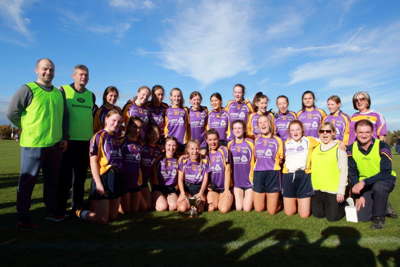 U15A Ladies Win County Football Championship