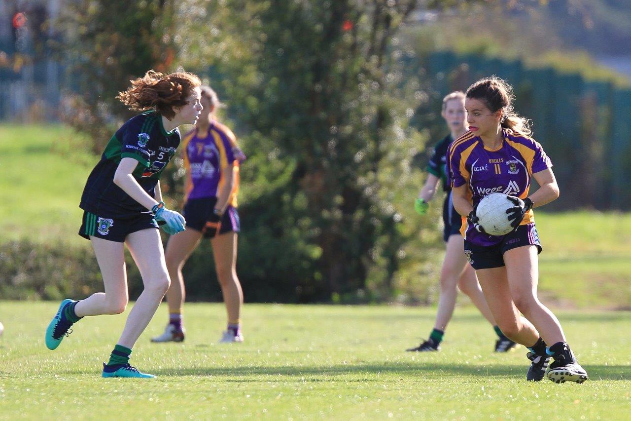 U15A Ladies Win County Football Championship