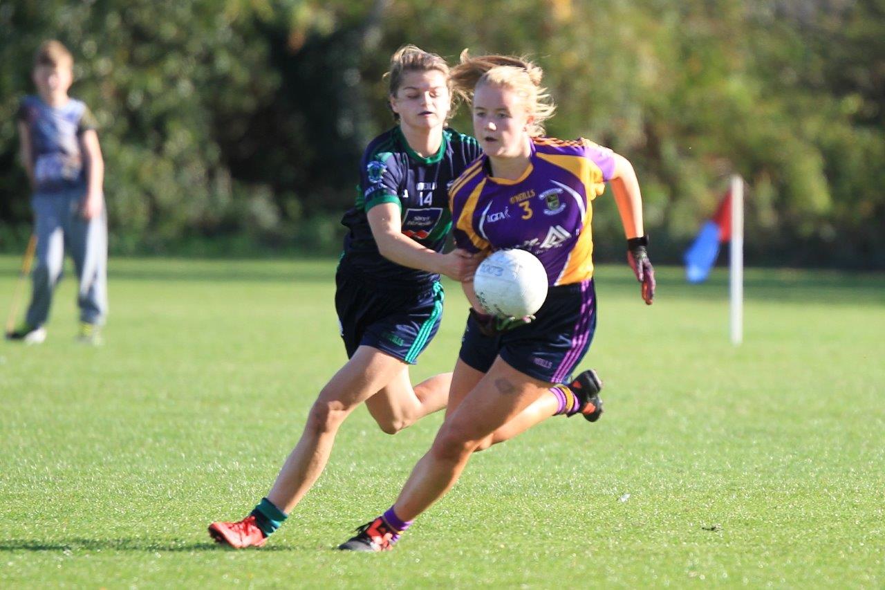 U15A Ladies Win County Football Championship