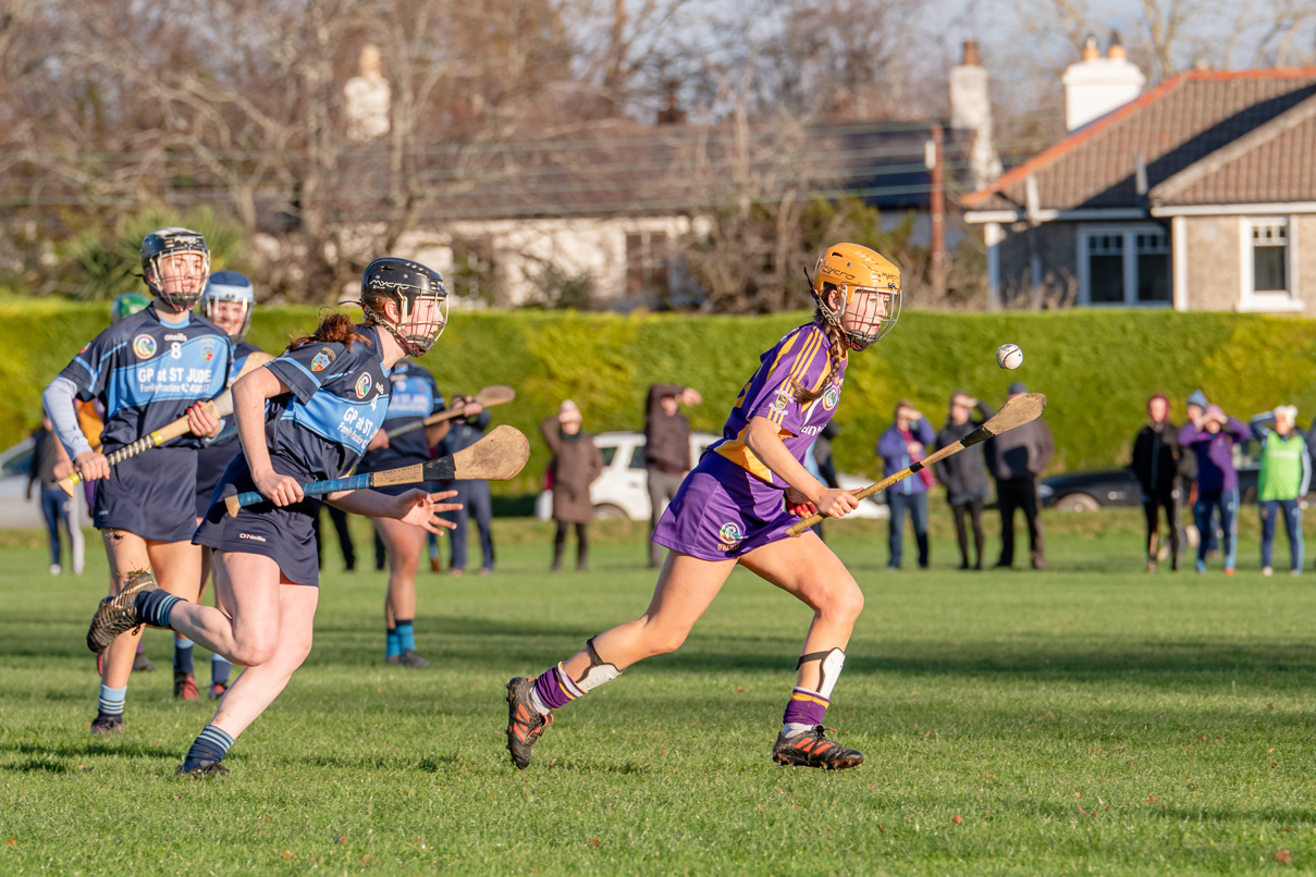 Championship Semi Final win for Kilmacud Crokes Minor A Camogie over Judes