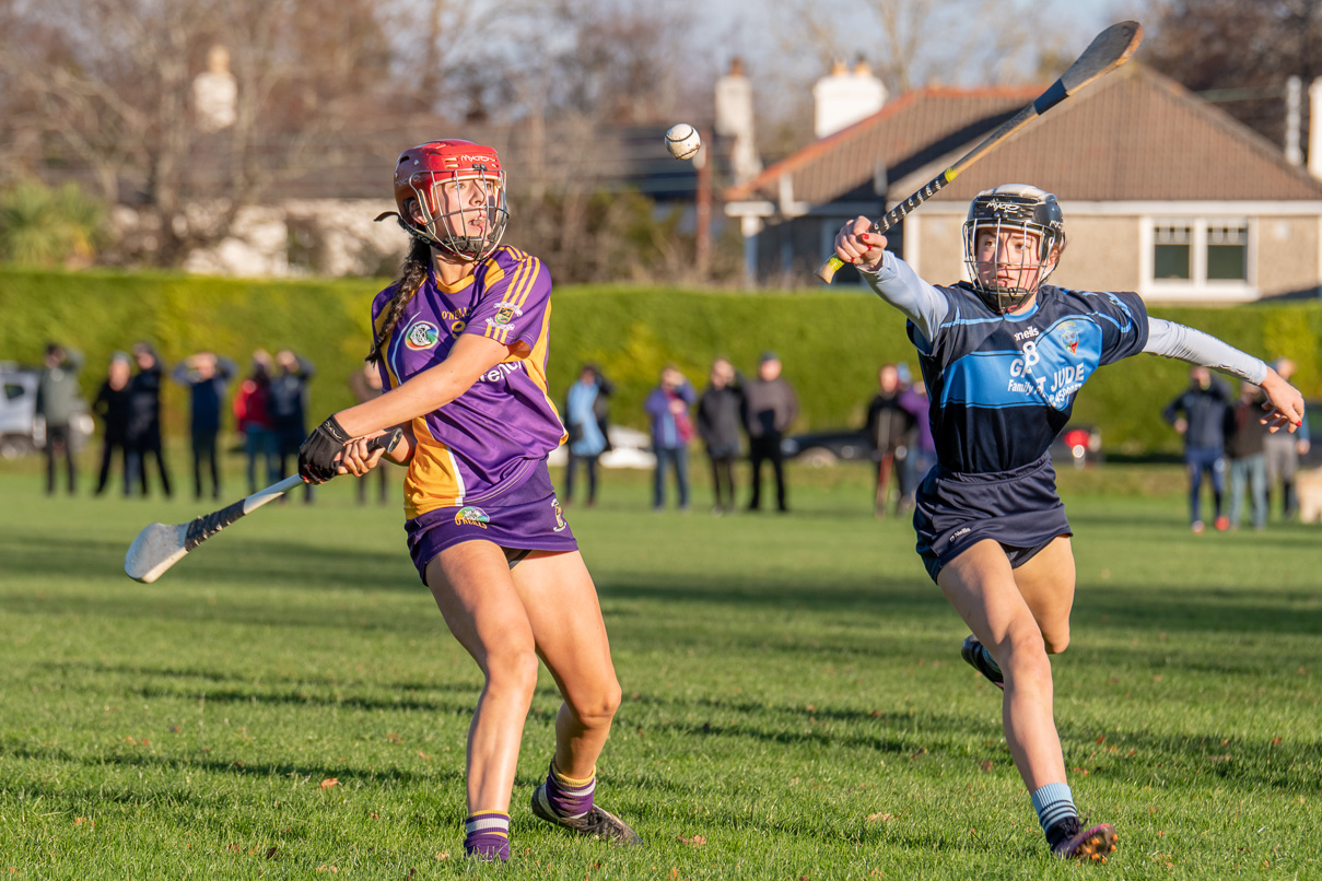 Championship Semi Final win for Kilmacud Crokes Minor A Camogie over Judes 