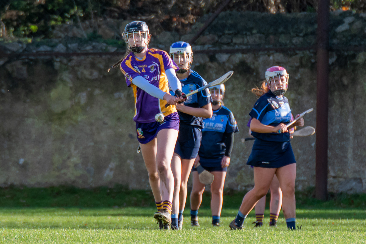 Championship Semi Final win for Kilmacud Crokes Minor A Camogie over Judes