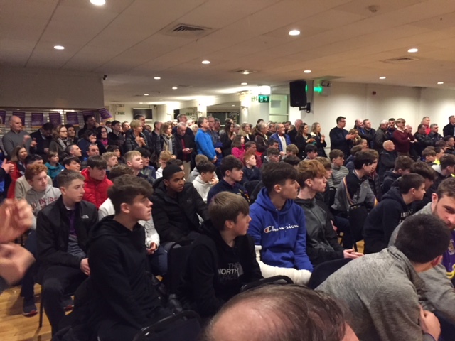 Kilmacud Crokes Football Juvenile Medal Presentation