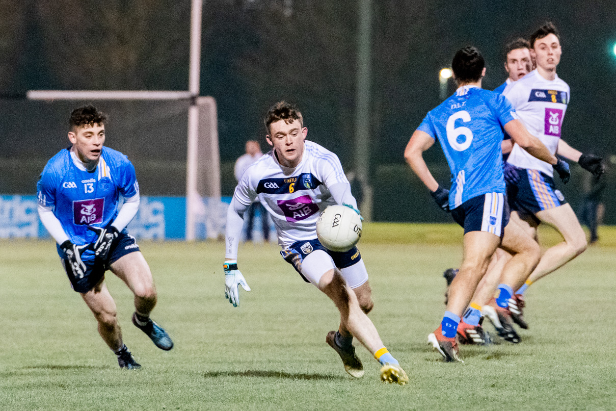 Sigerson Cup UCD v DCU   Kilmacud Crokes Contingent in Action