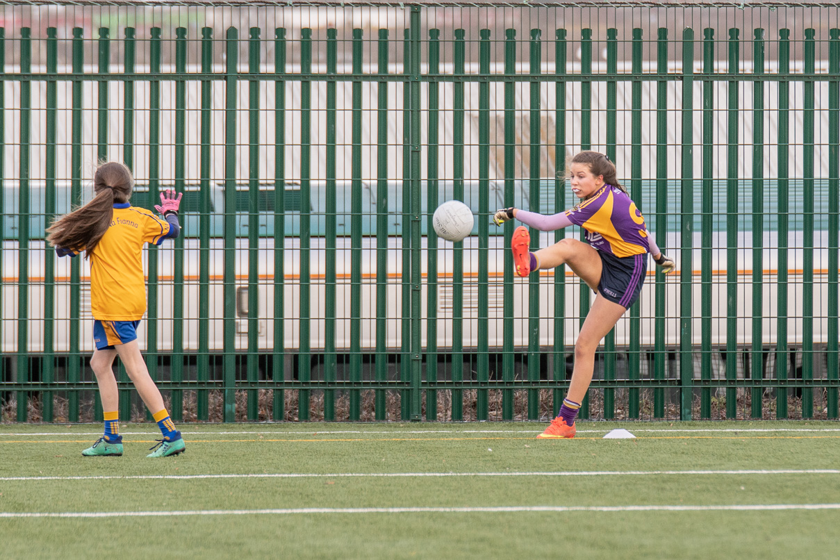 Kilmacud Croks Under 13 Footballers Challange Game Versus Na Fianna