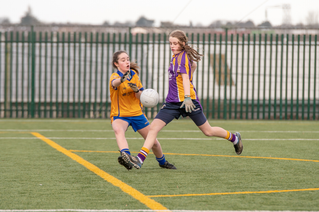 Kilmacud Croks Under 13 Footballers Challange Game Versus Na Fianna